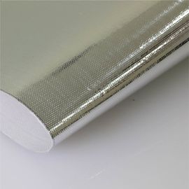 Panno di vetro alluminato ignifugo, tessuto di alluminio AL7628 della vetroresina del film